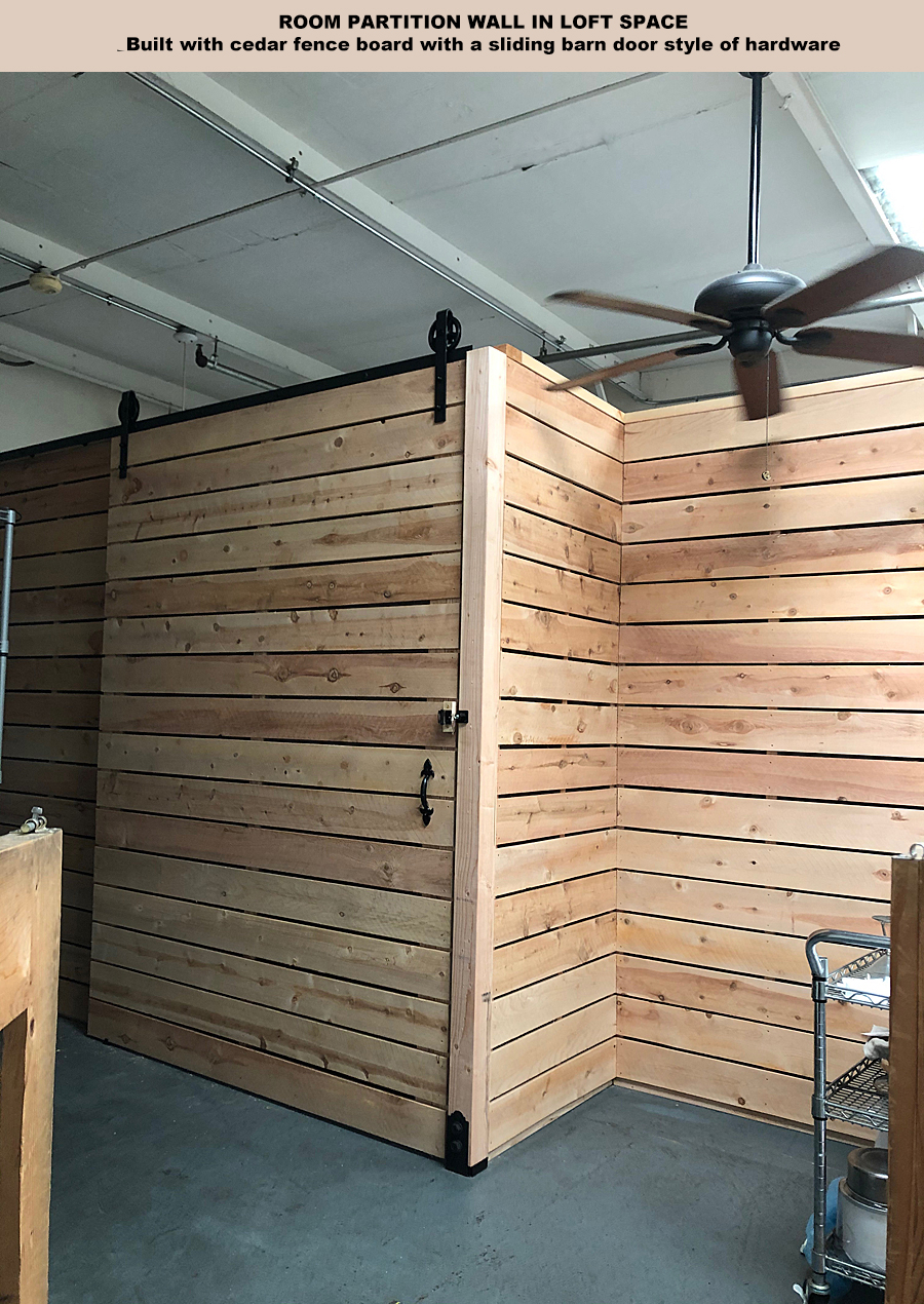 barn door wall