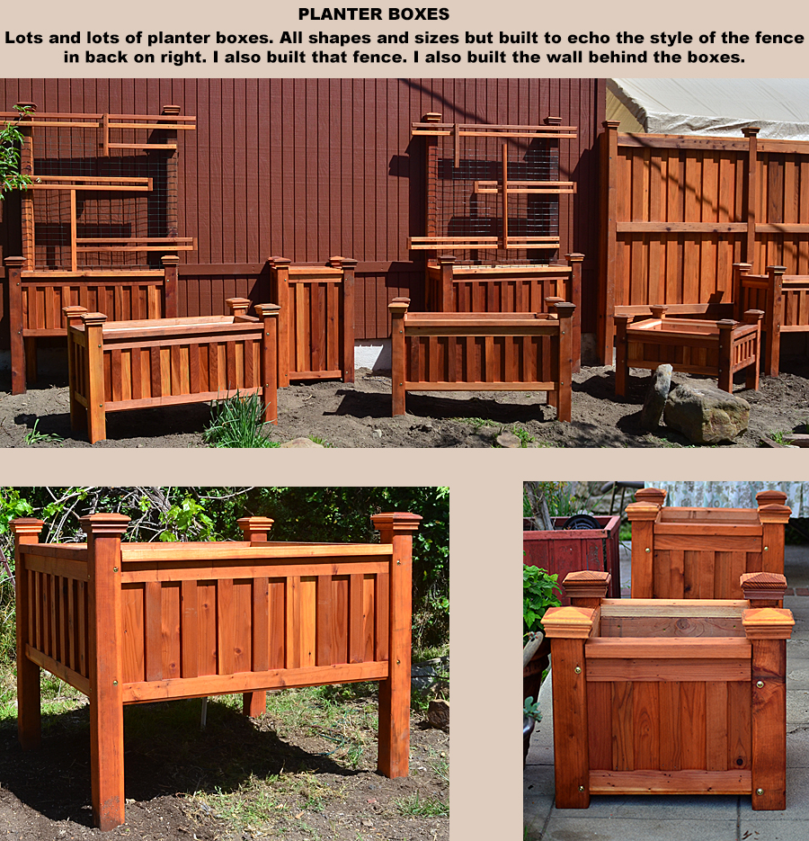 planter boxes